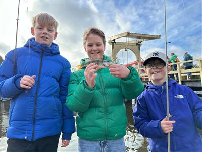 Enorme animo voor Jeugdclinic streetfishing